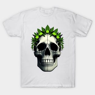 skull with plant T-Shirt